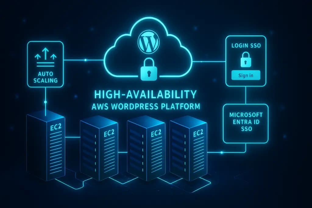 WordPress con Autoscaling AWS e EntraID