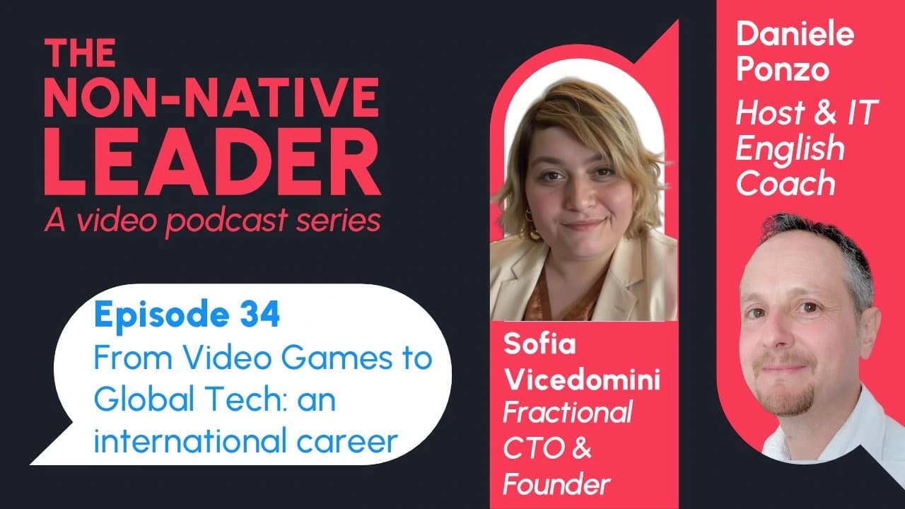 Cover of the episode Non Native Leader with Sofia Vicedomini